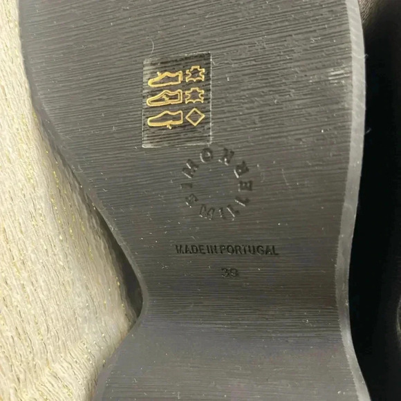 Simon Miller Black Lace Up Hustler Boots Size 38 US 8 Grunge Goth Rock Punk NWOB - Picture 2 of 10